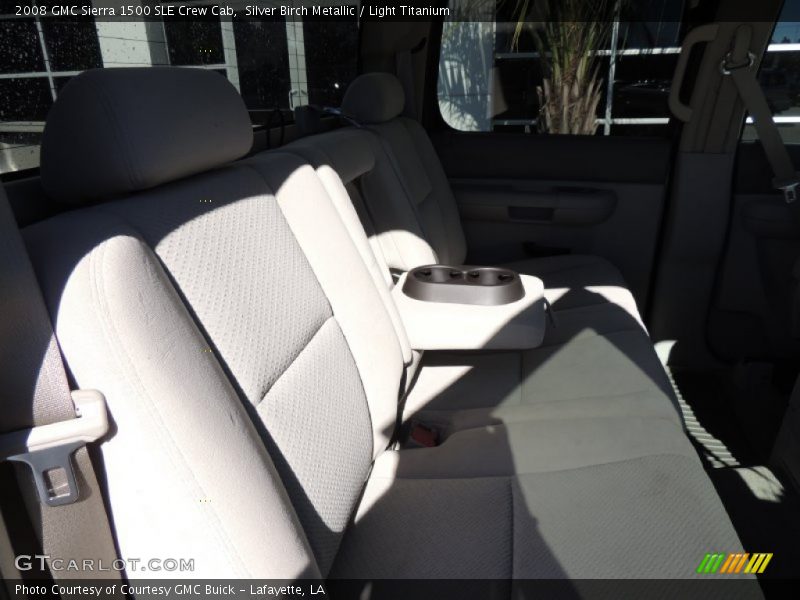 Silver Birch Metallic / Light Titanium 2008 GMC Sierra 1500 SLE Crew Cab