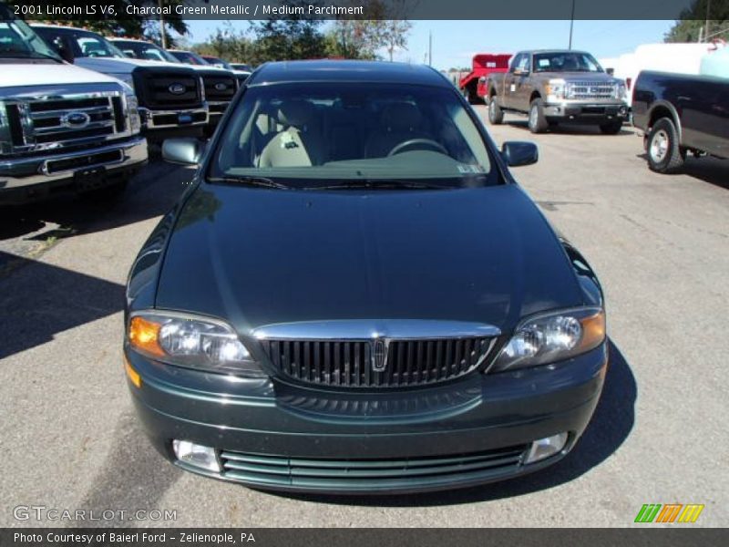 Charcoal Green Metallic / Medium Parchment 2001 Lincoln LS V6