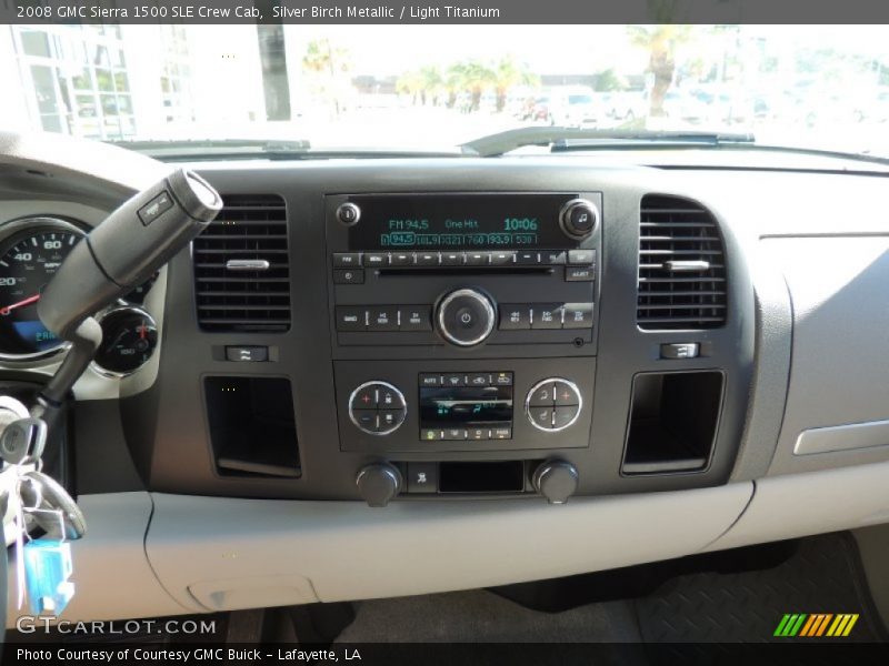 Silver Birch Metallic / Light Titanium 2008 GMC Sierra 1500 SLE Crew Cab