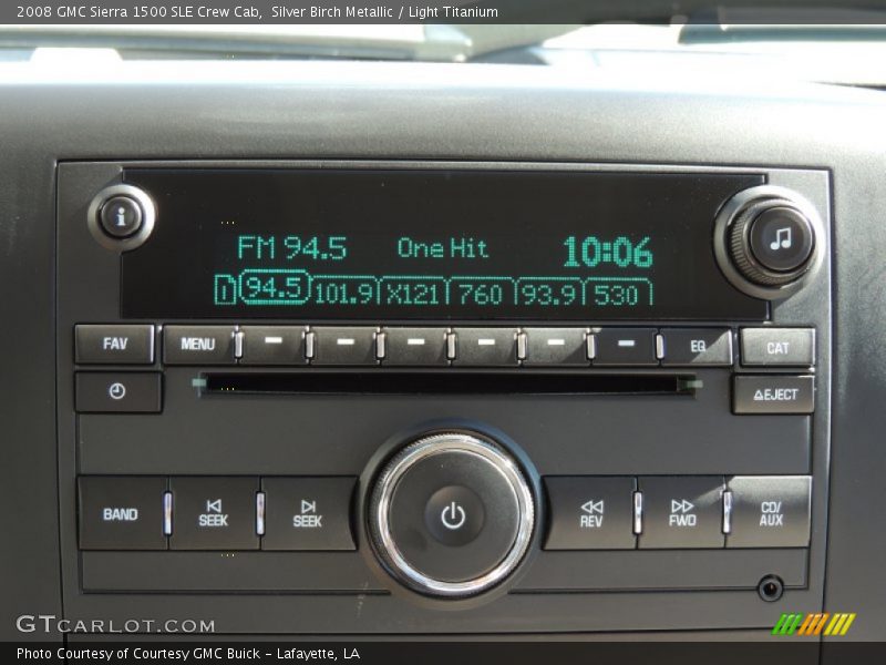 Silver Birch Metallic / Light Titanium 2008 GMC Sierra 1500 SLE Crew Cab
