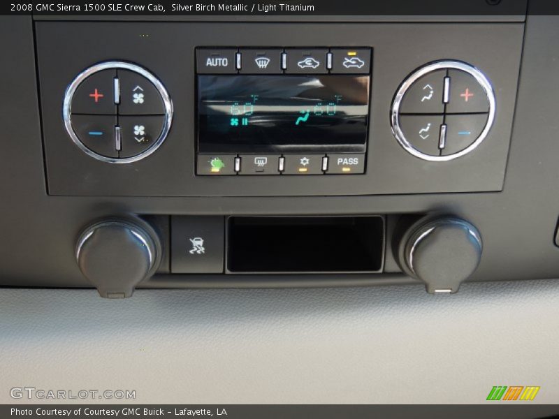Silver Birch Metallic / Light Titanium 2008 GMC Sierra 1500 SLE Crew Cab