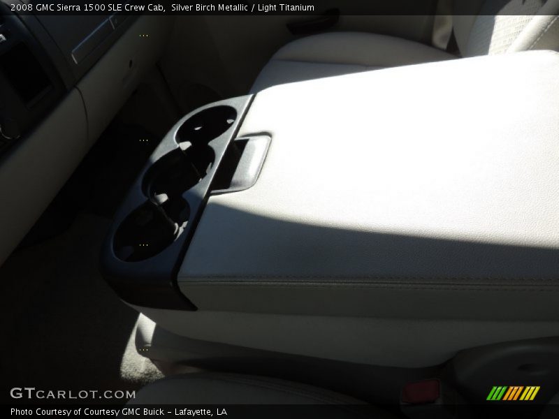 Silver Birch Metallic / Light Titanium 2008 GMC Sierra 1500 SLE Crew Cab