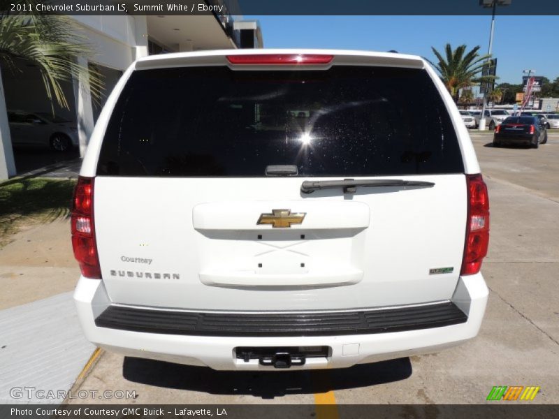 Summit White / Ebony 2011 Chevrolet Suburban LS