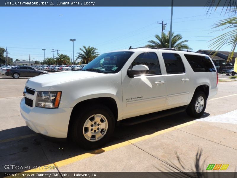 Summit White / Ebony 2011 Chevrolet Suburban LS
