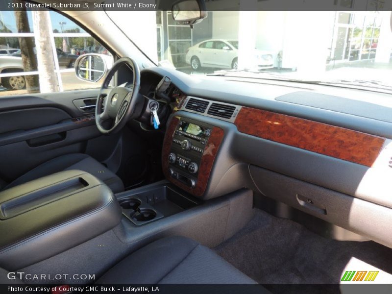Summit White / Ebony 2011 Chevrolet Suburban LS
