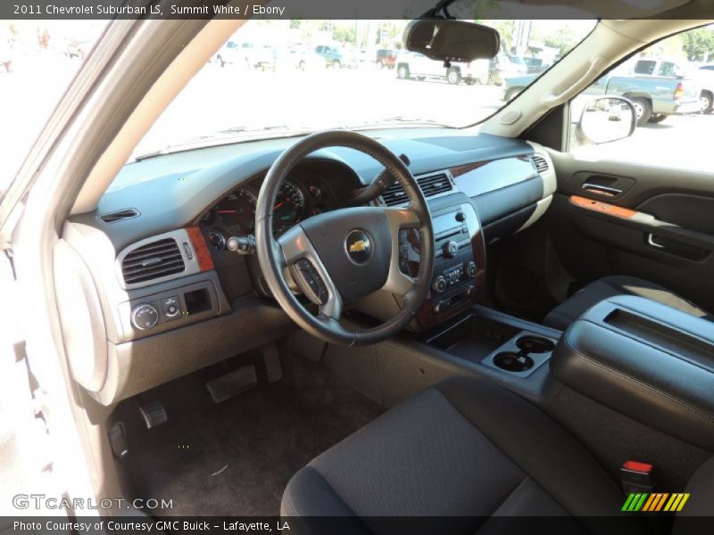 Summit White / Ebony 2011 Chevrolet Suburban LS