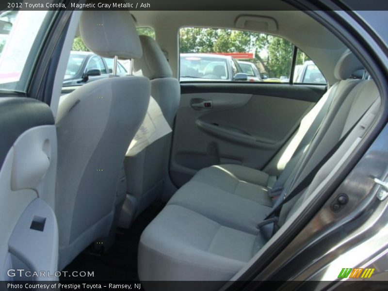 Magnetic Gray Metallic / Ash 2012 Toyota Corolla