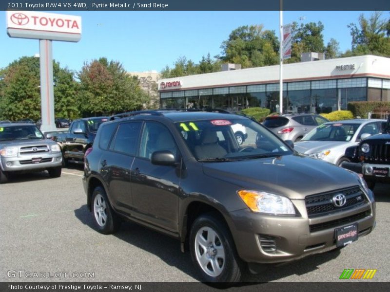 Pyrite Metallic / Sand Beige 2011 Toyota RAV4 V6 4WD