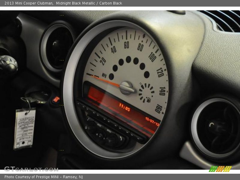 Midnight Black Metallic / Carbon Black 2013 Mini Cooper Clubman