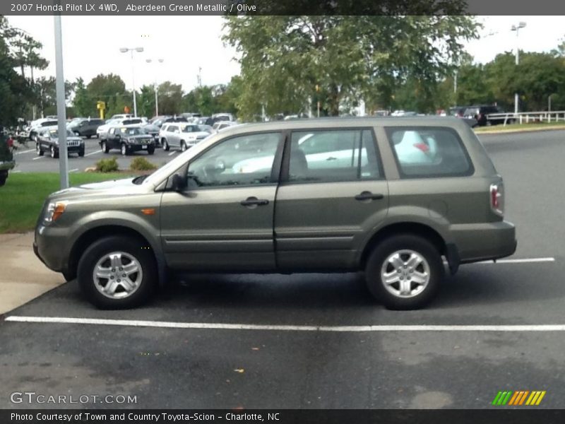 Aberdeen Green Metallic / Olive 2007 Honda Pilot LX 4WD