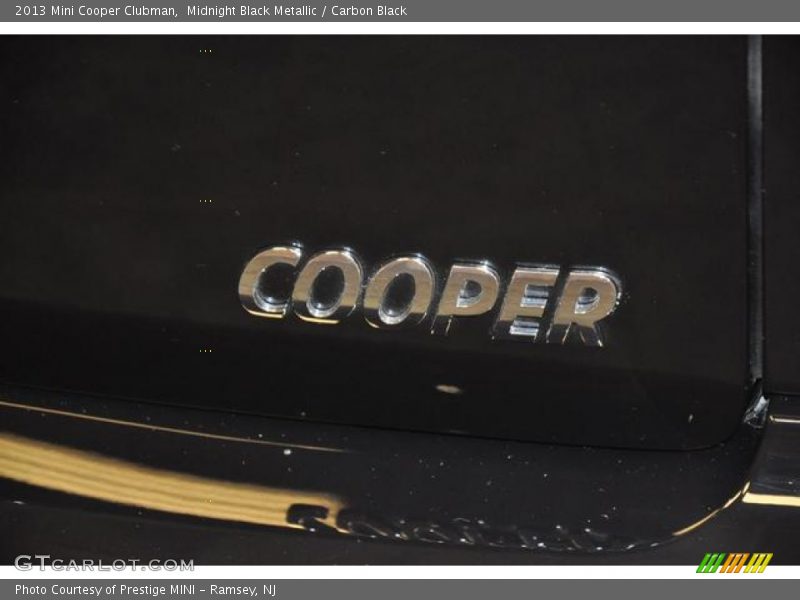 Midnight Black Metallic / Carbon Black 2013 Mini Cooper Clubman
