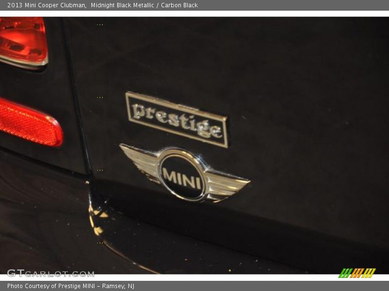 Midnight Black Metallic / Carbon Black 2013 Mini Cooper Clubman
