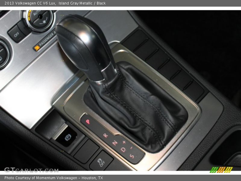 Island Gray Metallic / Black 2013 Volkswagen CC V6 Lux