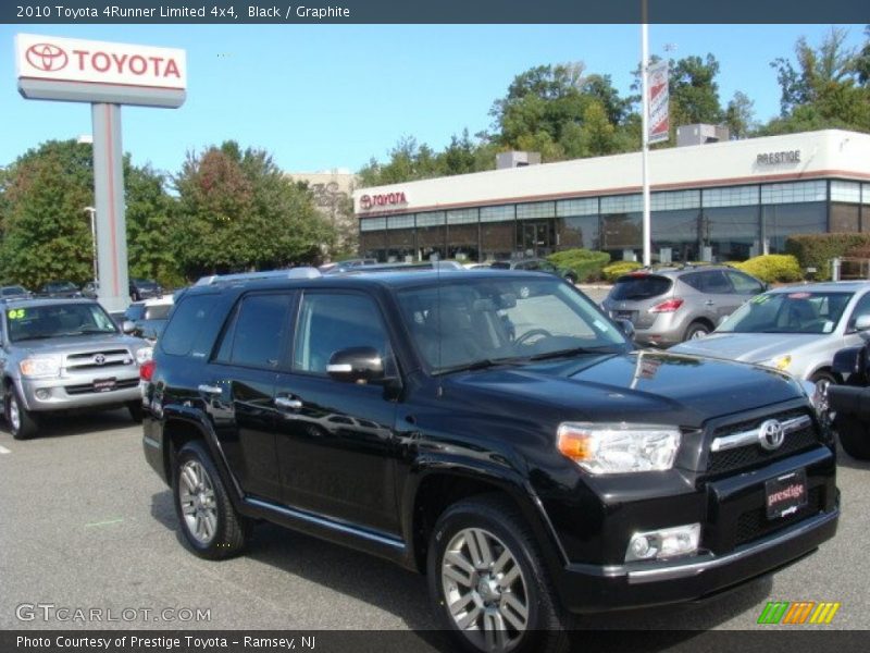 Black / Graphite 2010 Toyota 4Runner Limited 4x4
