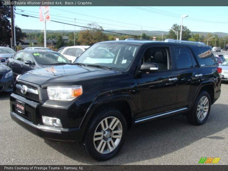 Black / Graphite 2010 Toyota 4Runner Limited 4x4