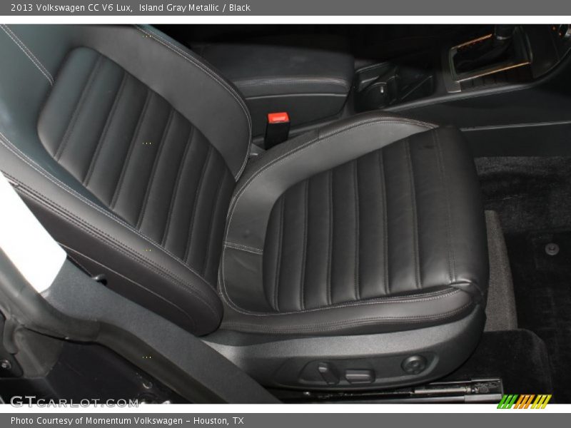 Island Gray Metallic / Black 2013 Volkswagen CC V6 Lux