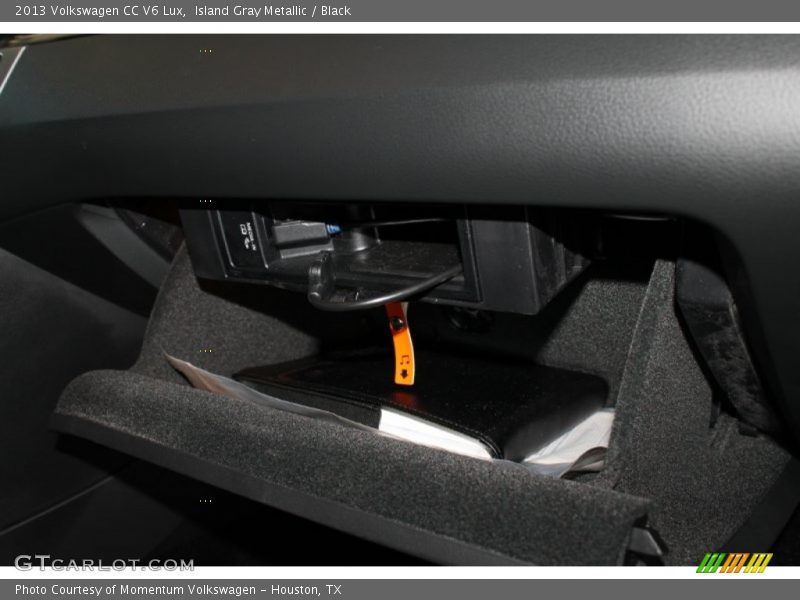 Island Gray Metallic / Black 2013 Volkswagen CC V6 Lux
