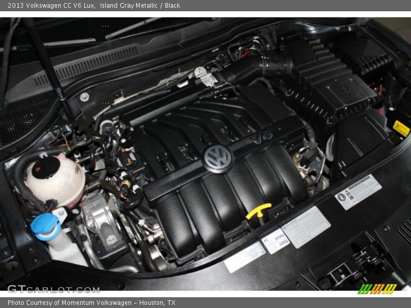 Island Gray Metallic / Black 2013 Volkswagen CC V6 Lux