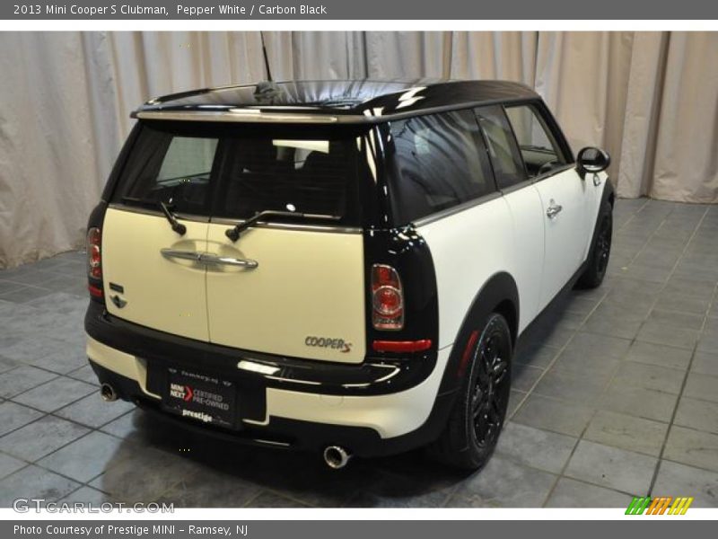 Pepper White / Carbon Black 2013 Mini Cooper S Clubman
