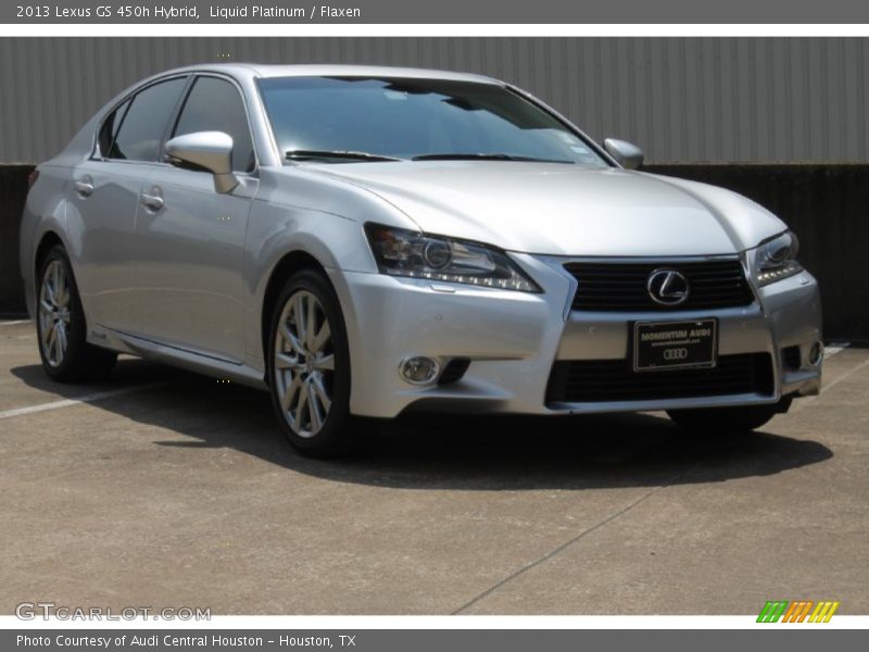 Liquid Platinum / Flaxen 2013 Lexus GS 450h Hybrid