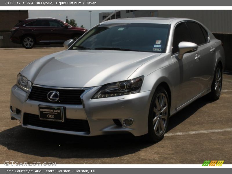 Liquid Platinum / Flaxen 2013 Lexus GS 450h Hybrid