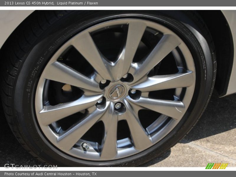 Liquid Platinum / Flaxen 2013 Lexus GS 450h Hybrid