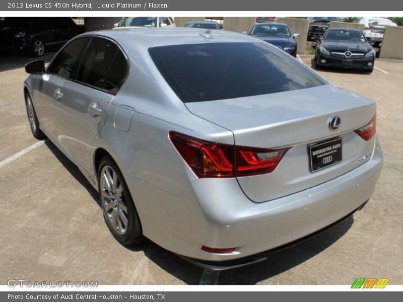 Liquid Platinum / Flaxen 2013 Lexus GS 450h Hybrid