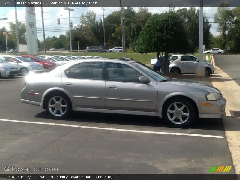 Sterling Mist Metallic / Frost 2001 Nissan Maxima SE