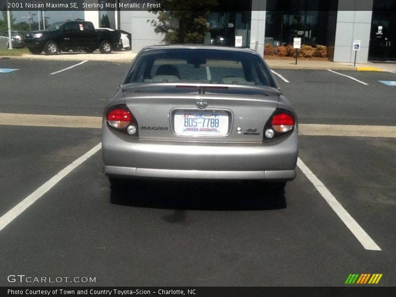 Sterling Mist Metallic / Frost 2001 Nissan Maxima SE