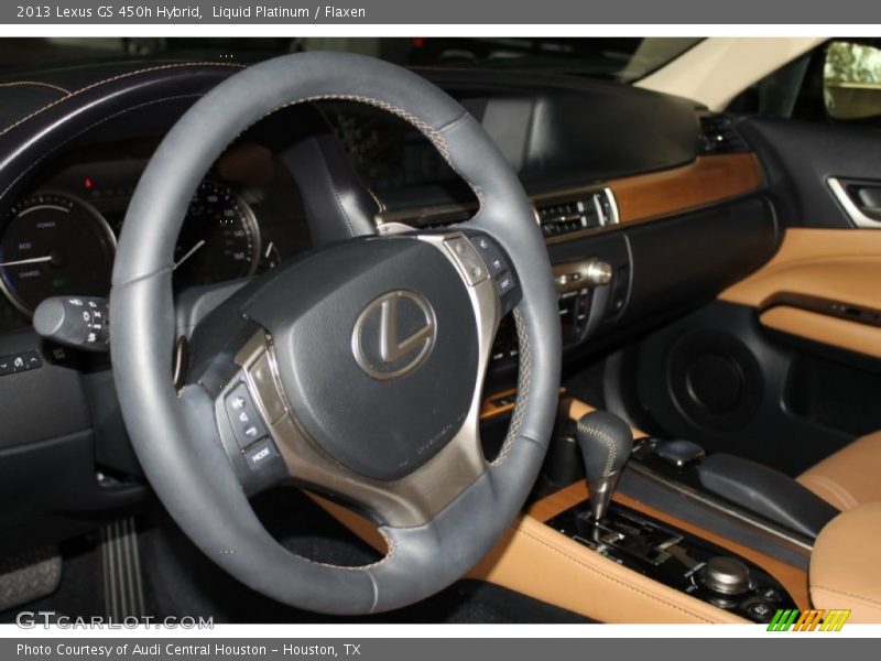Liquid Platinum / Flaxen 2013 Lexus GS 450h Hybrid