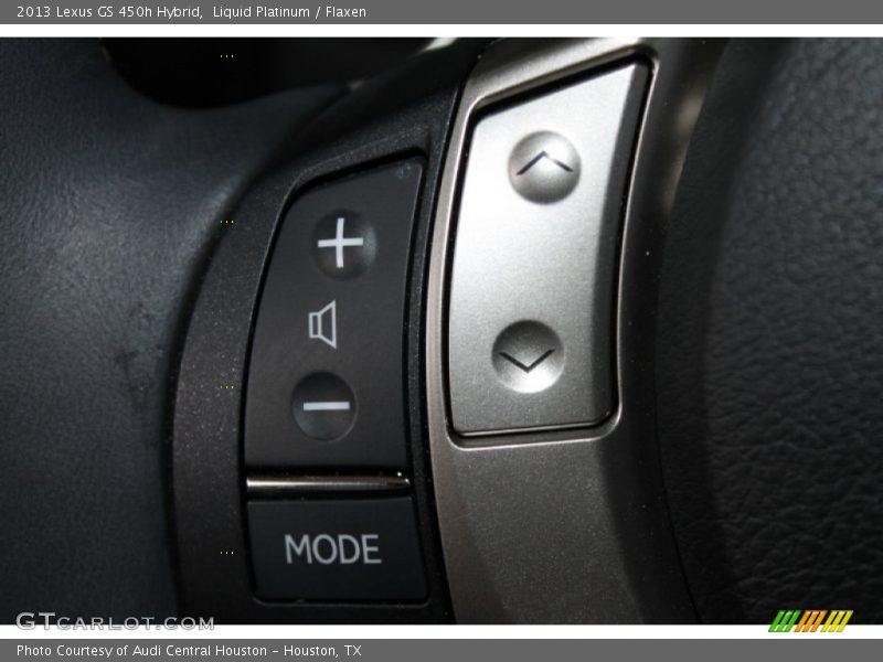 Controls of 2013 GS 450h Hybrid