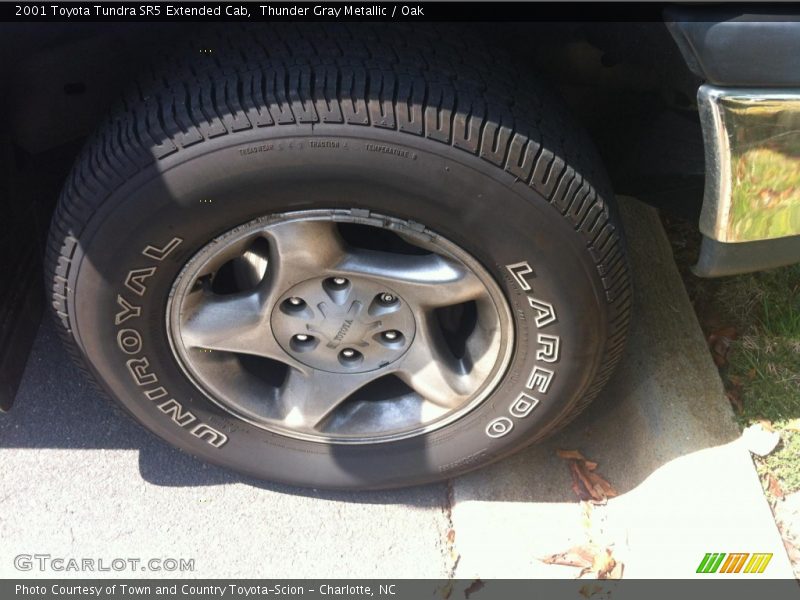 Thunder Gray Metallic / Oak 2001 Toyota Tundra SR5 Extended Cab