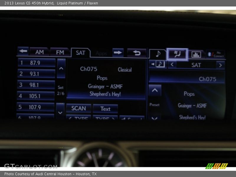 Liquid Platinum / Flaxen 2013 Lexus GS 450h Hybrid