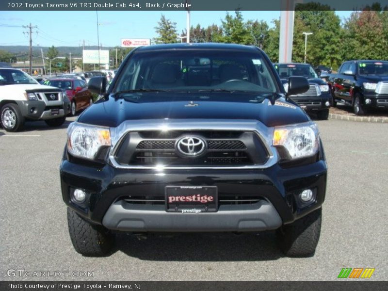 Black / Graphite 2012 Toyota Tacoma V6 TRD Double Cab 4x4