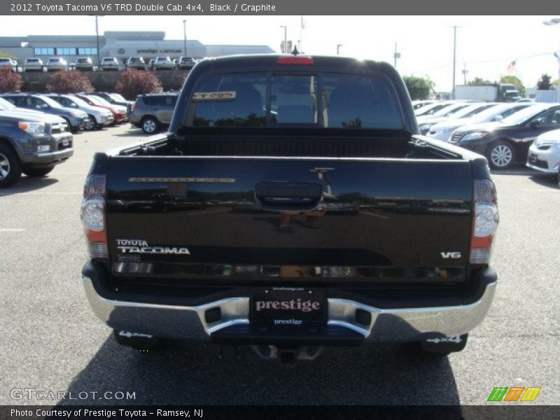 Black / Graphite 2012 Toyota Tacoma V6 TRD Double Cab 4x4