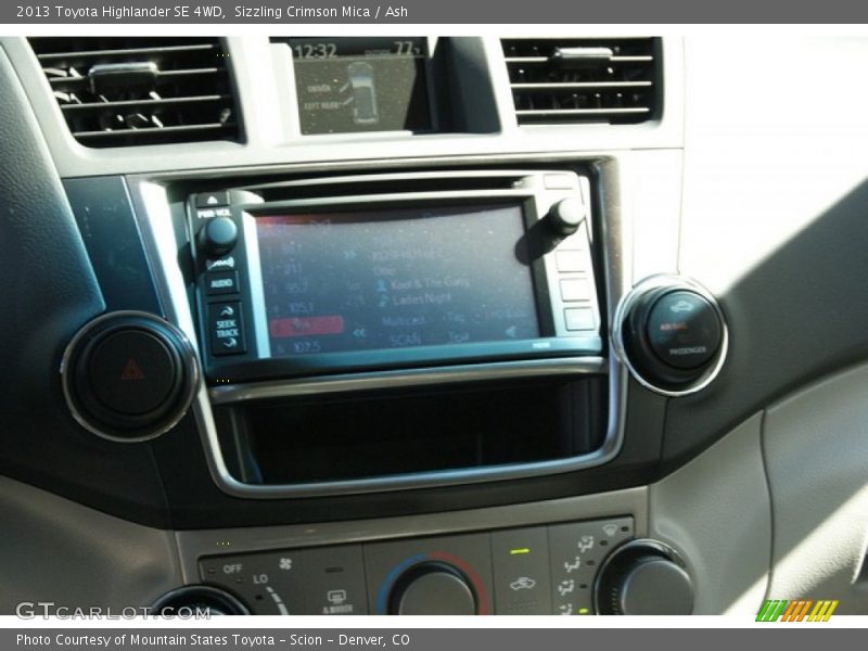 Sizzling Crimson Mica / Ash 2013 Toyota Highlander SE 4WD