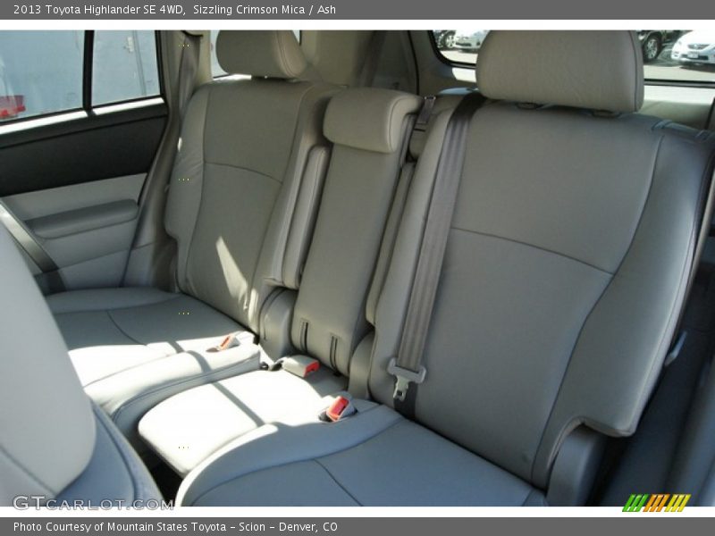 Sizzling Crimson Mica / Ash 2013 Toyota Highlander SE 4WD