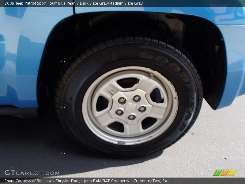 Surf Blue Pearl / Dark Slate Gray/Medium Slate Gray 2009 Jeep Patriot Sport