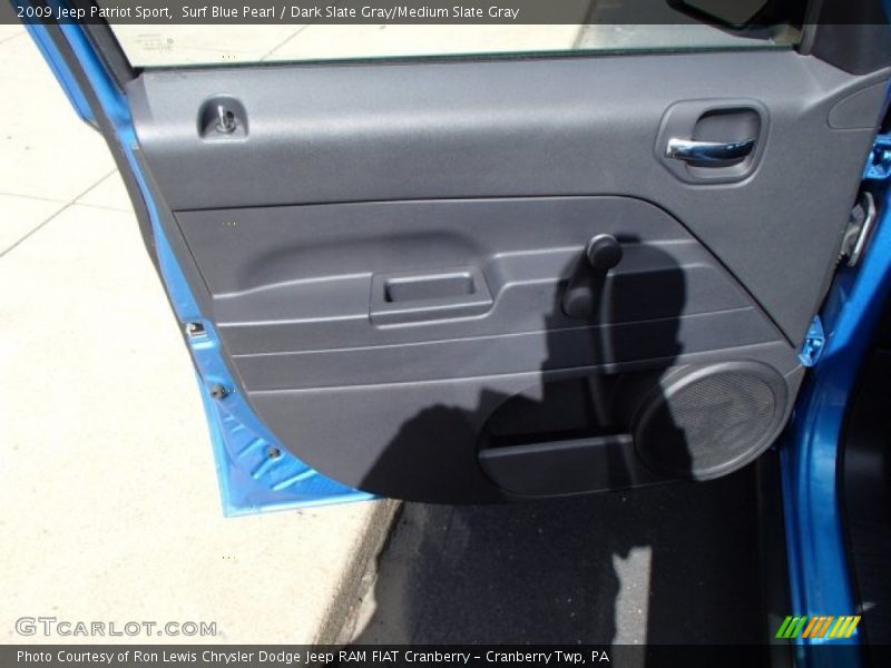 Surf Blue Pearl / Dark Slate Gray/Medium Slate Gray 2009 Jeep Patriot Sport