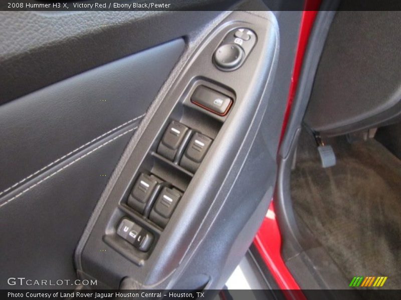 Victory Red / Ebony Black/Pewter 2008 Hummer H3 X