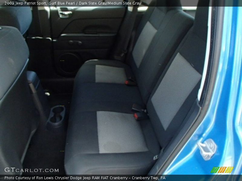 Surf Blue Pearl / Dark Slate Gray/Medium Slate Gray 2009 Jeep Patriot Sport