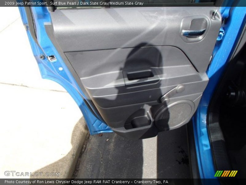 Surf Blue Pearl / Dark Slate Gray/Medium Slate Gray 2009 Jeep Patriot Sport