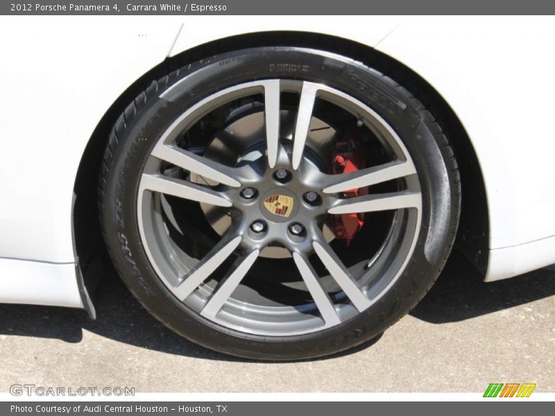 Carrara White / Espresso 2012 Porsche Panamera 4
