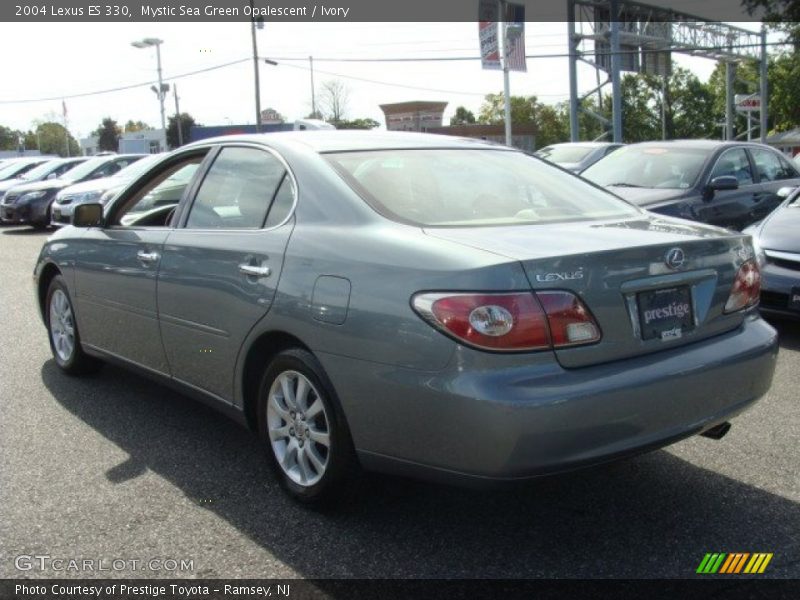 Mystic Sea Green Opalescent / Ivory 2004 Lexus ES 330