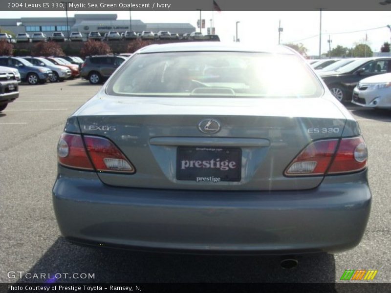 Mystic Sea Green Opalescent / Ivory 2004 Lexus ES 330