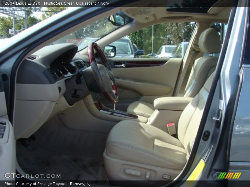 Mystic Sea Green Opalescent / Ivory 2004 Lexus ES 330