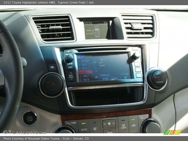 Cypress Green Pearl / Ash 2013 Toyota Highlander Limited 4WD