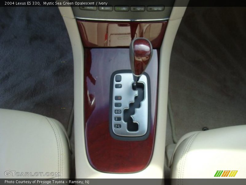 Mystic Sea Green Opalescent / Ivory 2004 Lexus ES 330