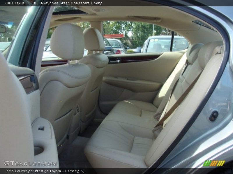 Mystic Sea Green Opalescent / Ivory 2004 Lexus ES 330