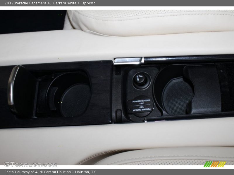 Carrara White / Espresso 2012 Porsche Panamera 4